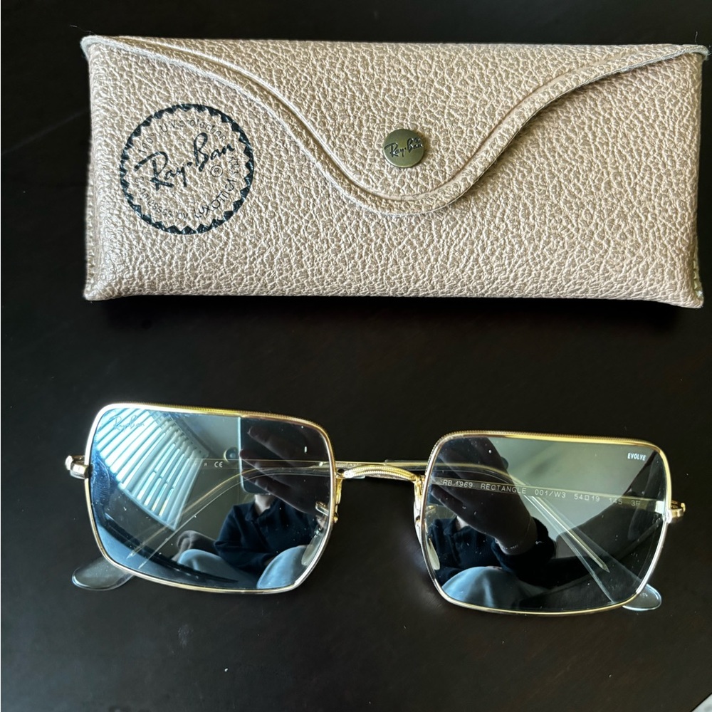 Rectangular Ray ban sunglasses